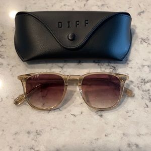Diff Champagne Sunglasses